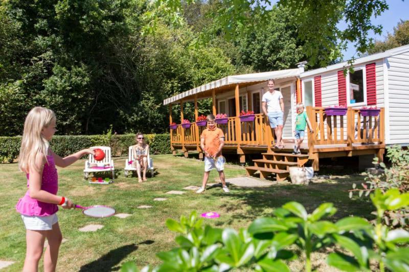 Camping Officiel Siblu Domaine De Litteau Exterior foto