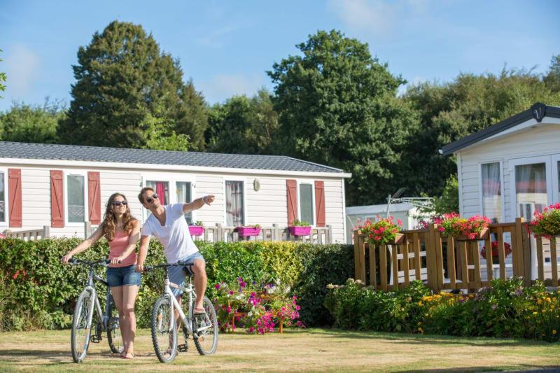 Camping Officiel Siblu Domaine De Litteau Exterior foto