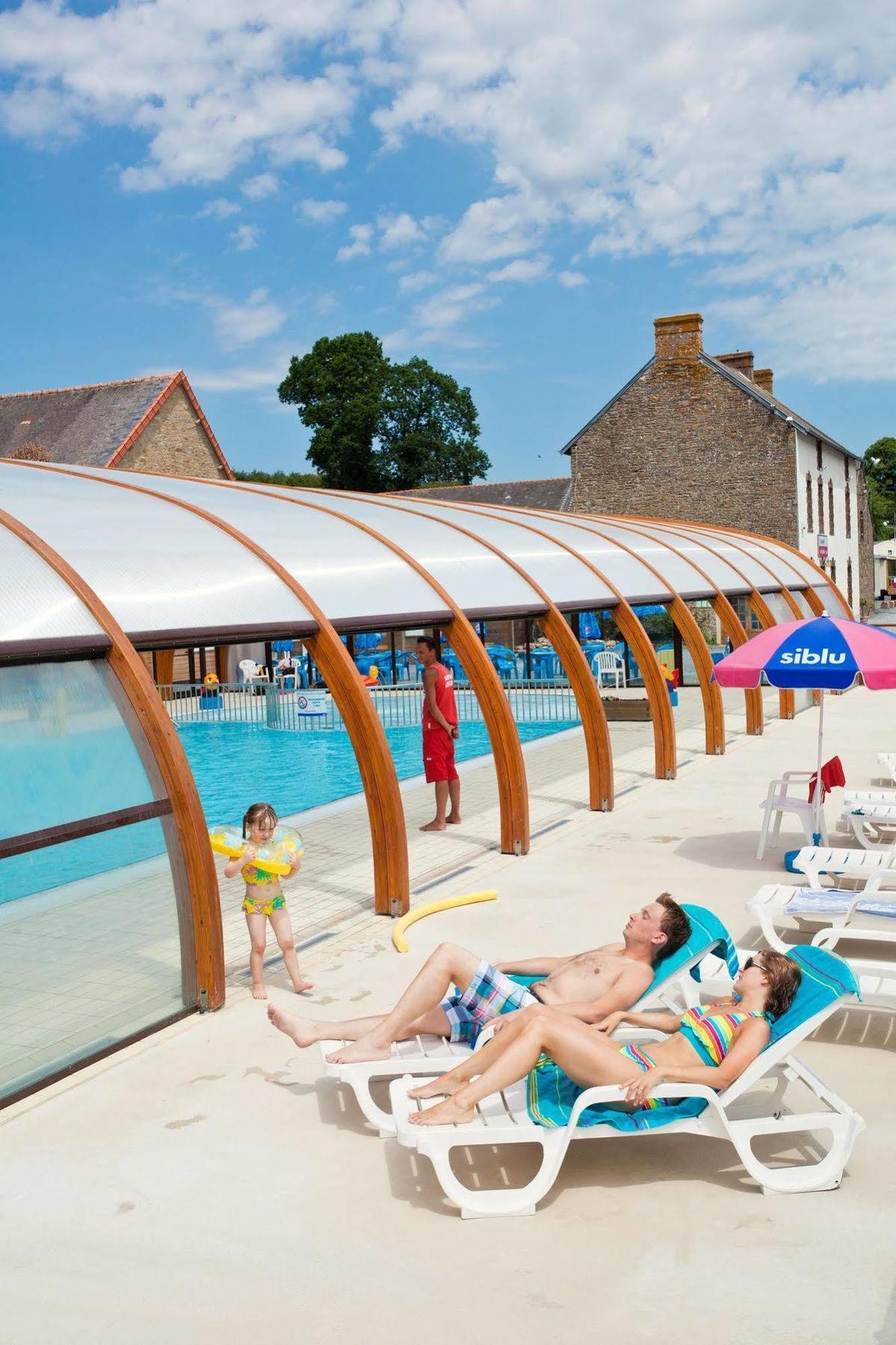 Camping Officiel Siblu Domaine De Litteau Exterior foto